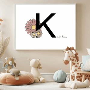 Letter poster